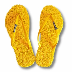 CHINELO TERAPÊUTICO FEMININO AMARELO E CINZA na internet