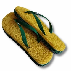 CHINELO TERAPÊUTICO MASCULINO FOF MAX AMARELO/VERDE - comprar online