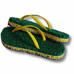 CHINELO TERAPÊUTICO FEMININO FOF MAX VERDE/AMARELO (cópia) na internet