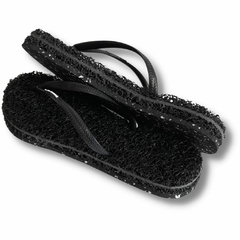 CHINELO TERAPÊUTICO FEMININO FOF MAX PRETO - Sandasul