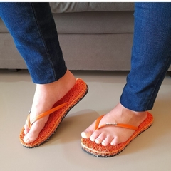 Imagem do CHINELO TERAPÊUTICO FEMININO FOF MAX LARANJA