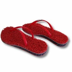 CHINELO TERAPÊUTICO FEMININO ELEV VERMELHO