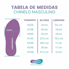 Imagem do CHINELO TERAPÊUTICO MASCULINO FOF MARINHO