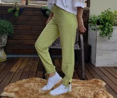 CALÇA COMFY VERDE LIMA 38 na internet