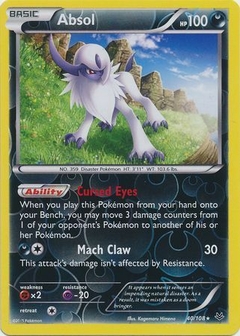 Absol - 40/108 - Holo Rare Reverse Holo