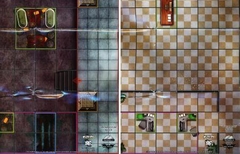 Arkham Asylum Indoor/ Gotham Bank Indoor Map