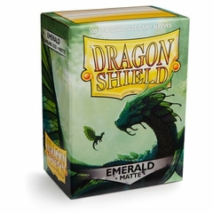 DRAGON SHIELD STD VERDE MATTE X 100