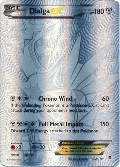 Dialga EX - 122/119 - Full Art Secret Rare