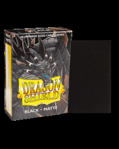 DRAGON SHIELD JAPANESE STD BLACK X 60