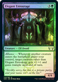 Elegant Entourage - foil