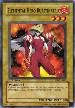 Elemental HERO Burstinatrix - EN008