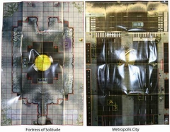 Fortress of Solitude / Metropolis City Battleground Map Superman DC Heroclix