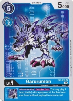 Garurumon EX1-015