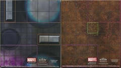 "Prison 42" Indoor / "Stamford" Outdoor Marvel Heroclix Map