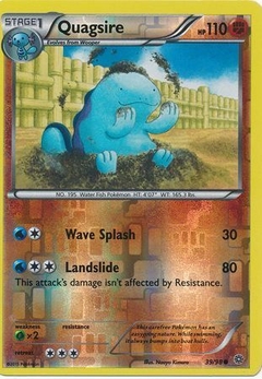 Quagsire - 39/98 - Common Reverse Holo