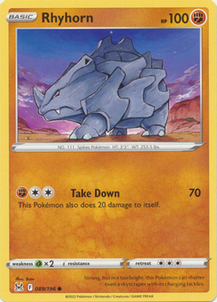 Rhyhorn - 089/196 - Common