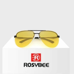 Óculos De Sol Rosybee Modelo Aviador Clássico Com Proteção UV400 E Antirreflexo - comprar online