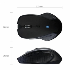 Mouse Gamer Óptico Bluetooth 6 Botões 1600 DPI Multi Funções - comprar online