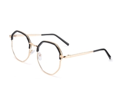 Óculos Estilo Fashion Bordas Retas Proteção Raios UV400