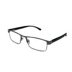 Óculos Unissex Proteção UV400 Formato Oval Médio Com Grau +1