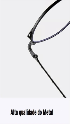 Imagem do Óculos Anti Luz Azul Com Proteção UV Modelo Gatinho