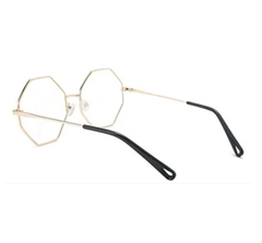 Óculos Fashion Octogonal Com Proteção Contra Luz Azul UV400 - comprar online