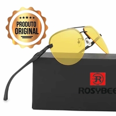 Óculos De Sol Rosybee Modelo Aviador Clássico Com Proteção UV400 E Antirreflexo na internet