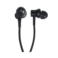 Fone de Ouvido Mi Earphones Basic Edition Modelo Pistão da Cor Preto Conexão P3 de Alta Fidelidade - loja online