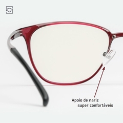 Óculos TS Gamer Anti Luz Azul E Fadiga Ocular Leitura Digital Com Proteção UV400 Fashion Retrô - comprar online
