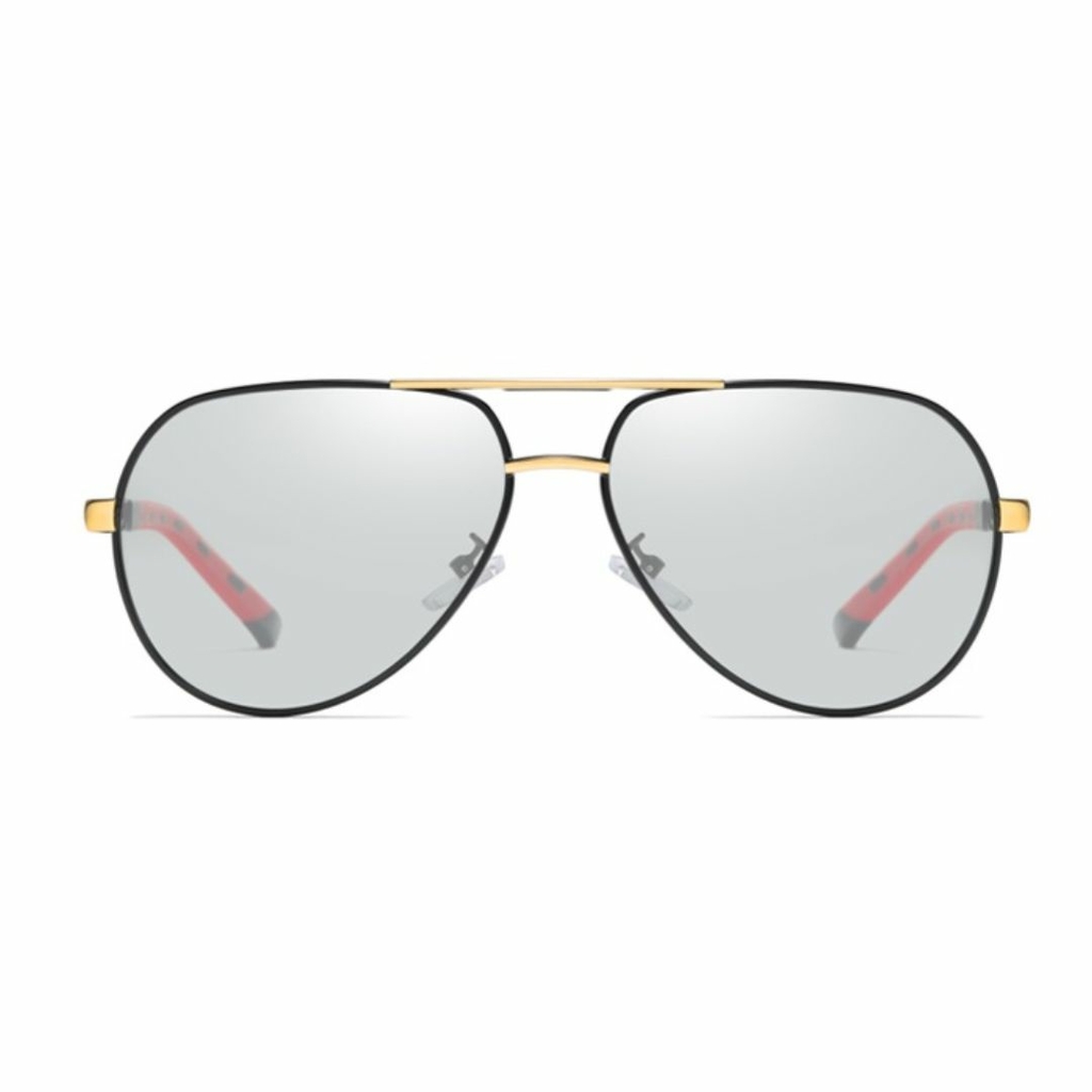 Óculos de Sol Rosybee Fotocromático com Lentes Polarizadas Antirreflexo e Proteção  UV400 Fashion