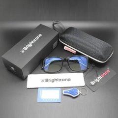 Óculos Brightzone Gamer Anti Luz Azul Com Proteção UV400 E Fadiga Ocular Estilo Retrô