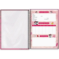 Caderno universitário capa dura 1x1 80 folhas, Disney Mickey & Minnie 1 UN - Star Papelaria