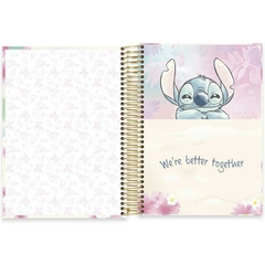 Caderno Universitário Capa Dura 10X1 160 Folhas Disney Stitch - 1 UN - loja online