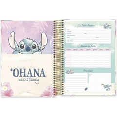 Caderno Universitário Capa Dura 10X1 160 Folhas Disney Stitch - 1 UN - Star Papelaria