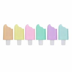 Kit MARCA TEXTO MINI PICOLE PASTEL TREND ESTOJO C/6 CORES JOCAR OFFICE - comprar online