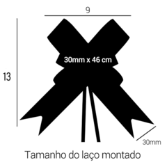 Laço Fácil Liso 30mm x 46cm 1 unidade - comprar online