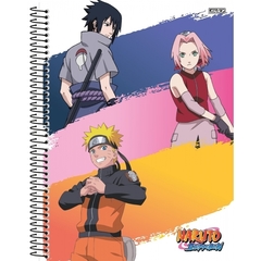 Caderno Universitário Espiral Capa Dura Naruto - 1 matéria 80 folhas - SD - 1 unidade