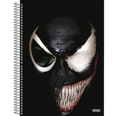 Venom Caderno Universitário Espiral Capa Dura - 240 folhas - 15 matérias- SD - 1 unidade