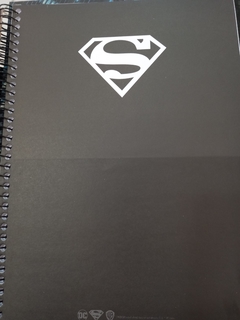 Caderno Universitário Espiral Superman- 10 matérias- 160 fls. - SD - 1 unidade - Star Papelaria