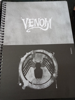 Caderno Universitário Espiral Venom- 10 matérias- 160 fls. - SD - 1 unidade - comprar online