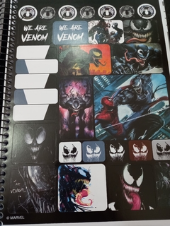 Caderno Universitário Espiral Venom- 10 matérias- 160 fls. - SD - 1 unidade na internet