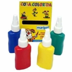 Cola Colorida 4 Cores 25g Maripel