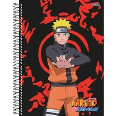 Caderno Universitário Espiral Capa Dura Naruto - 1 matéria 80 folhas - SD - 1 unidade