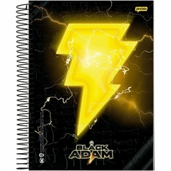 Caderno Universitário Capa Dura 10 Matérias 160 Folhas Black Adam- Jandaia