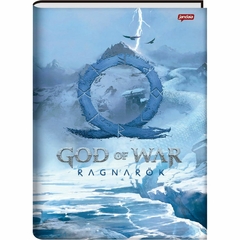 Caderno Brochurão Capa Dura 80 Folhas God Of War - Jandaia- 1 unidade