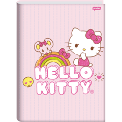 Caderno Brochura 1/4 Capa Dura 80 Folhas Hello Kitty - 1 unidade - loja online