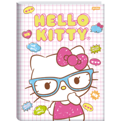 Caderno Brochura 1/4 Capa Dura 80 Folhas Hello Kitty - 1 unidade - comprar online