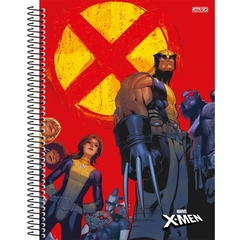 Caderno Universitário Espiral Capa Dura X Men - 10 matérias - 160 folhas - SD - 1 Unidade