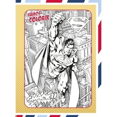 Caderno Brochura Capa Dura 1/4 SUPERMAN 48 Fls - SD - 1 Unidade na internet