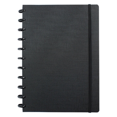 CADERNO PP ALL BLACK GRANDE 1 Unidade